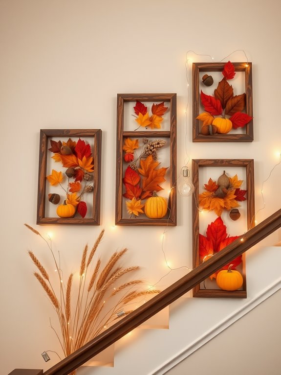 harvest inspired nature decor