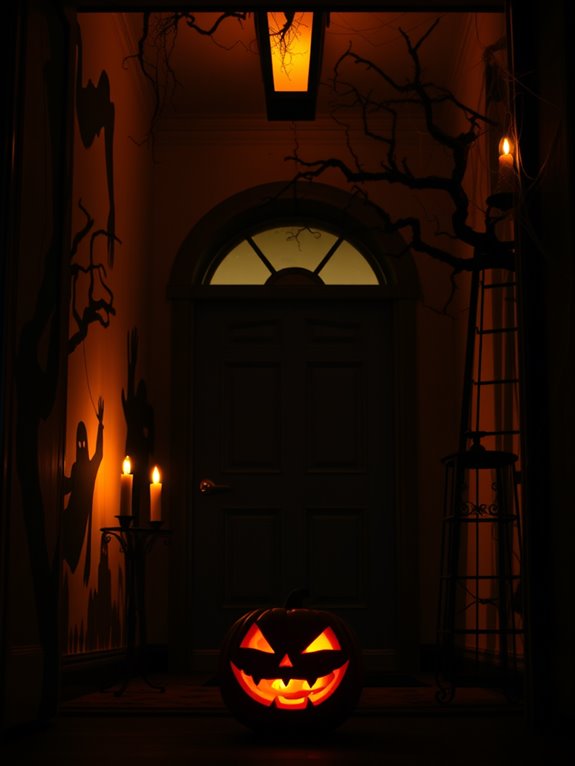 haunting shadows on walls