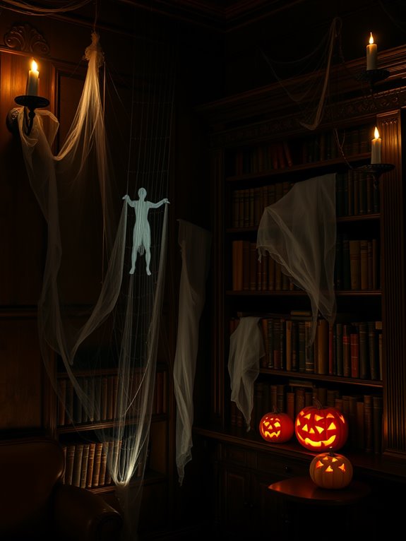 haunting shadows on walls
