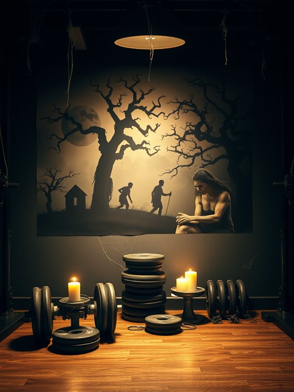 haunting visual art collection