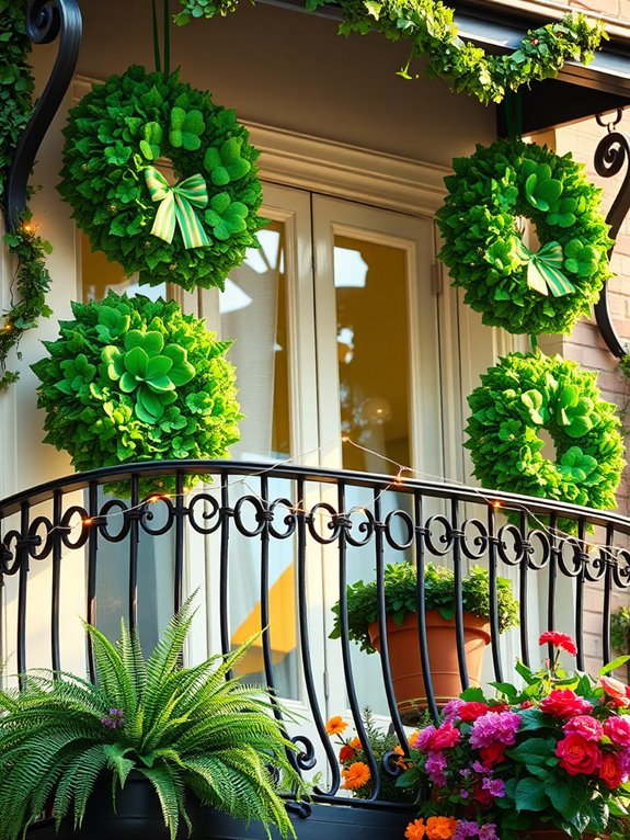 holiday themed decorative arrangements