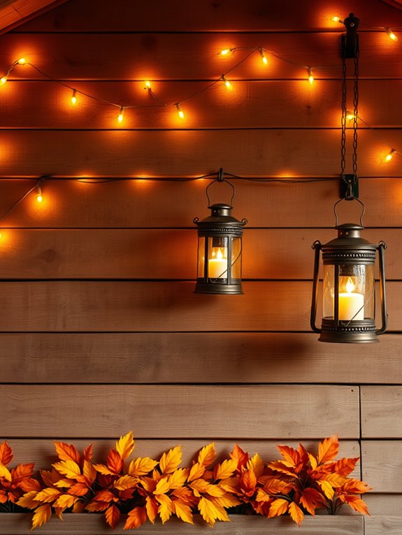 illuminated decorative outdoor ambiance