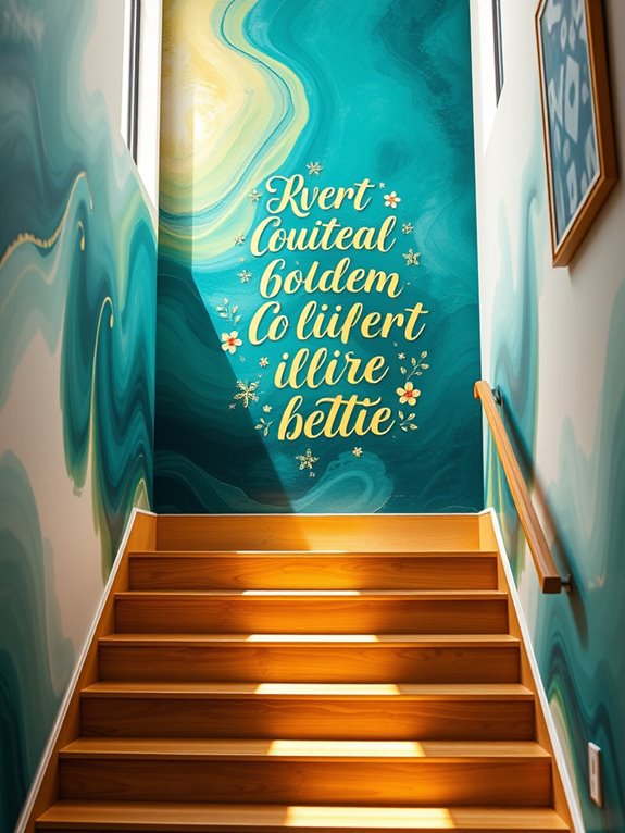 inspirational wall art murals
