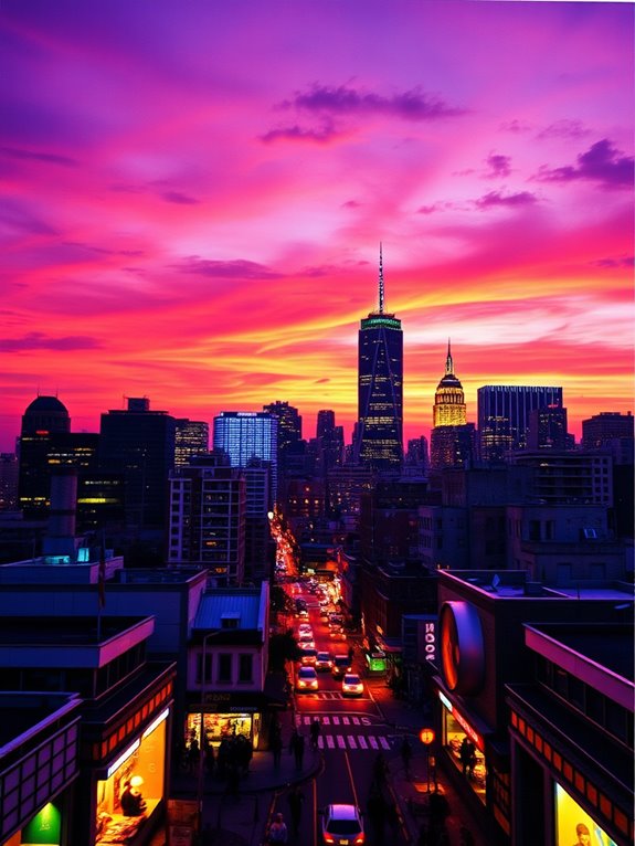 inspiring urban cityscapes
