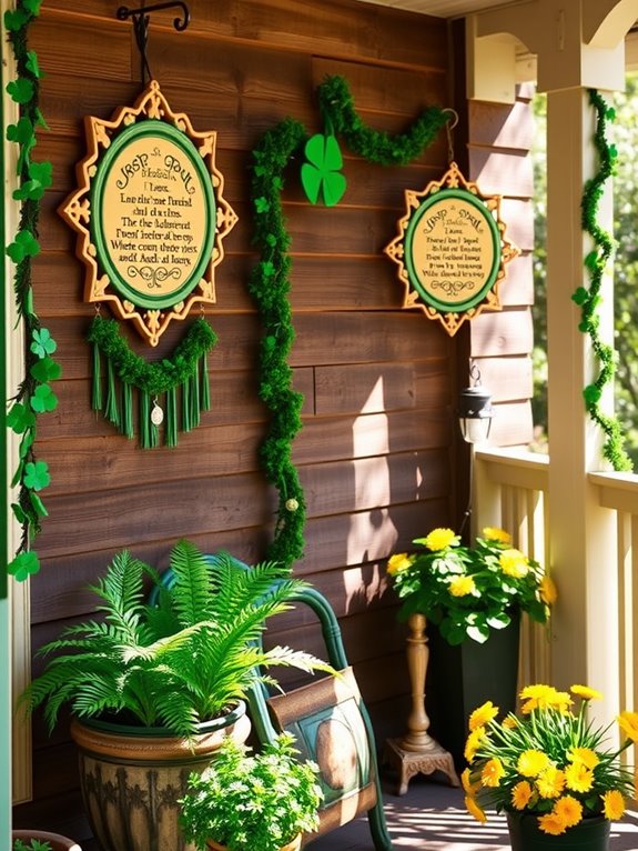 irish blessing decor pieces