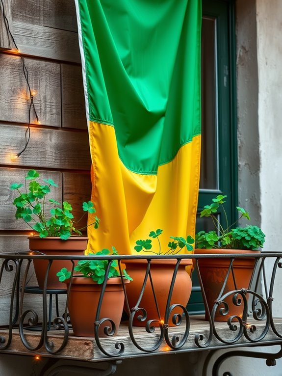 irish flag wall decor