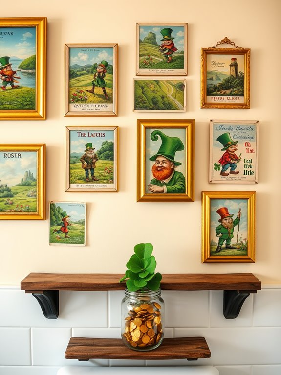 irish vintage postcard collection