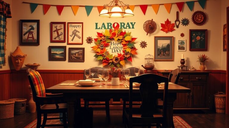 labor day dining decor ideas