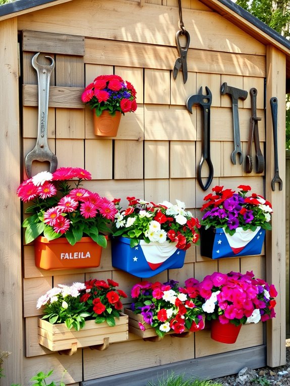 labor day flower arrangements