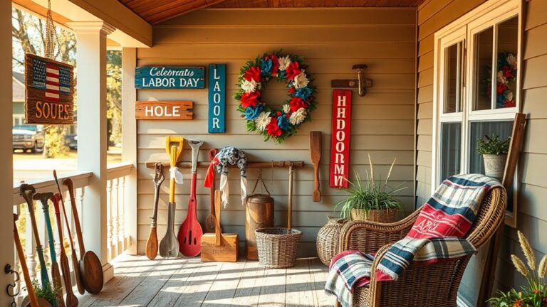 labor day porch decor ideas