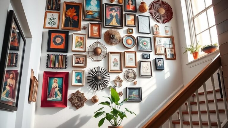 labor day staircase decor ideas