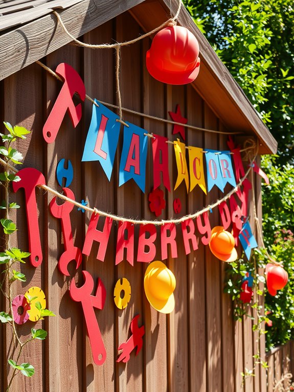 labor themed decorations diy