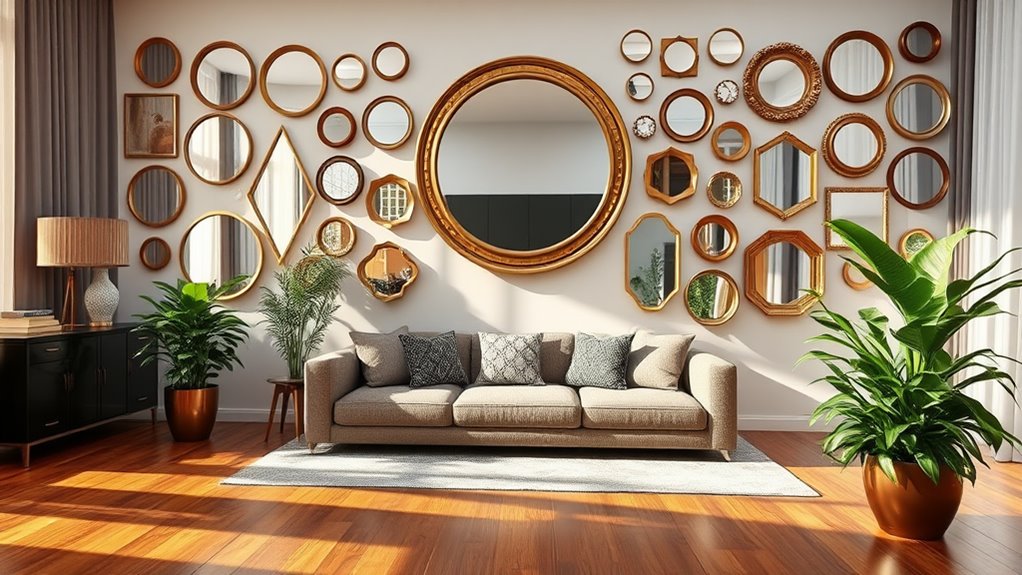 large living room mirrors