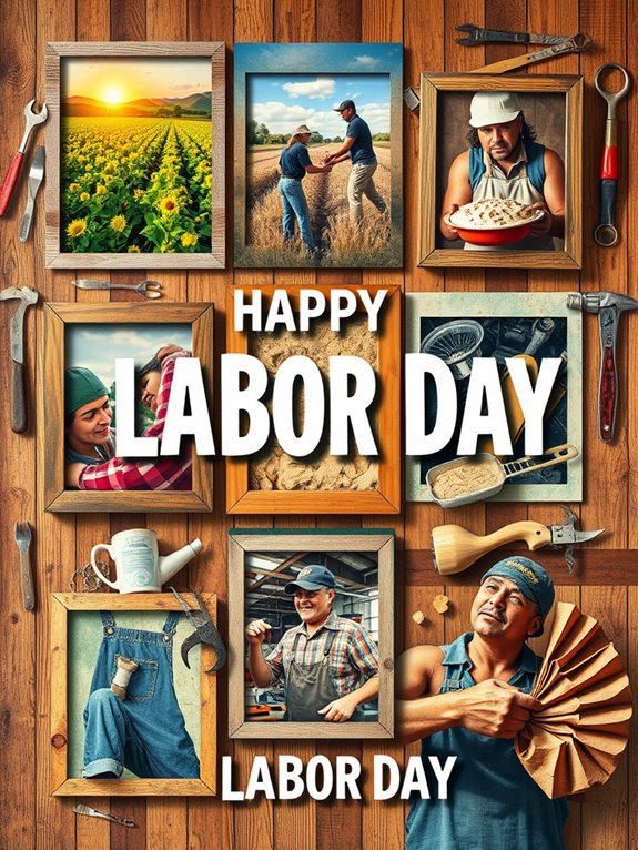 local workers in action
