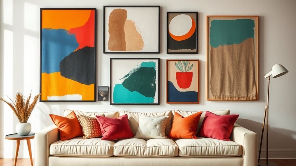 lounge wall art inspiration