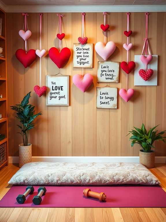 love themed wall decor ideas