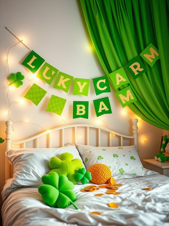 lucky charm decorative banner