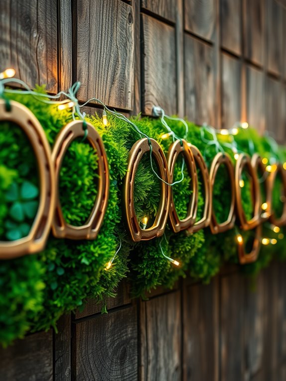 lucky horseshoe decor piece
