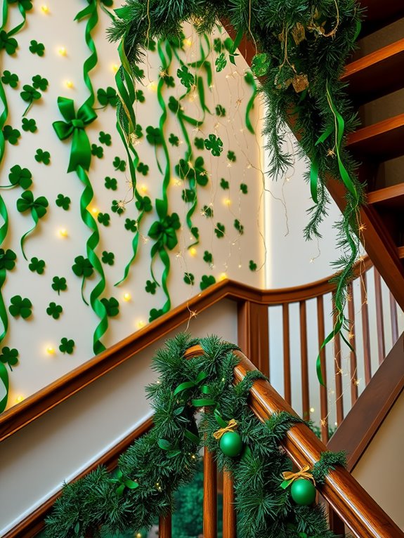 lush green decorative garlands