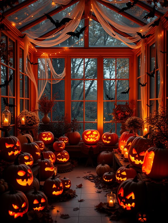 magical autumn pumpkin arrangements