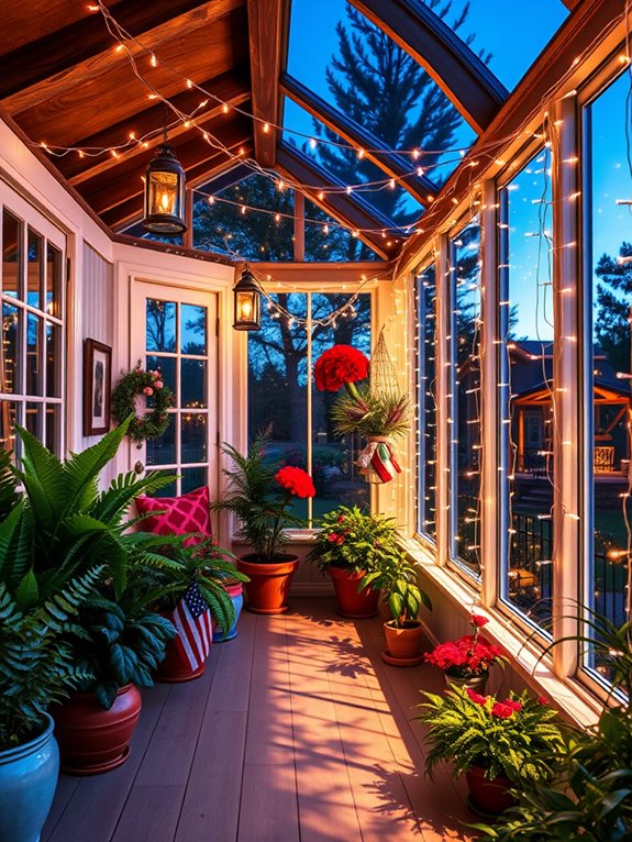 magical decorative lighting glow