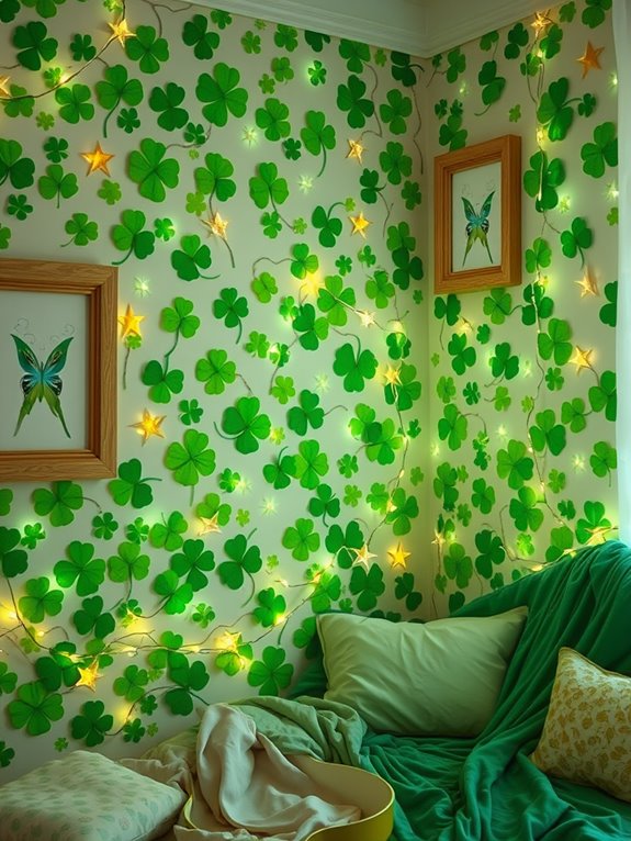 magical fairies and clovers