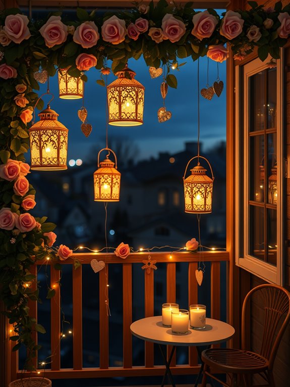 magical glowing decorative lights
