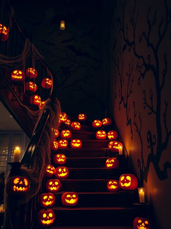 magical halloween pumpkin exhibits