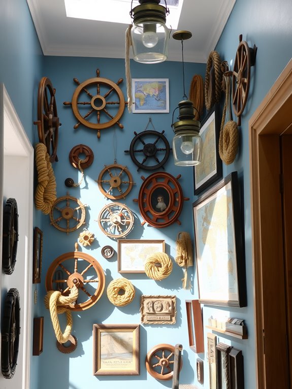 maritime themed artistic exhibition