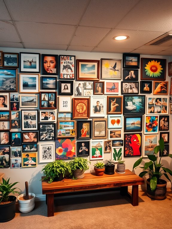 memorable moments displayed creatively