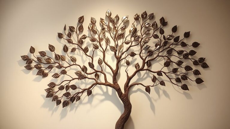 metal tree wall art