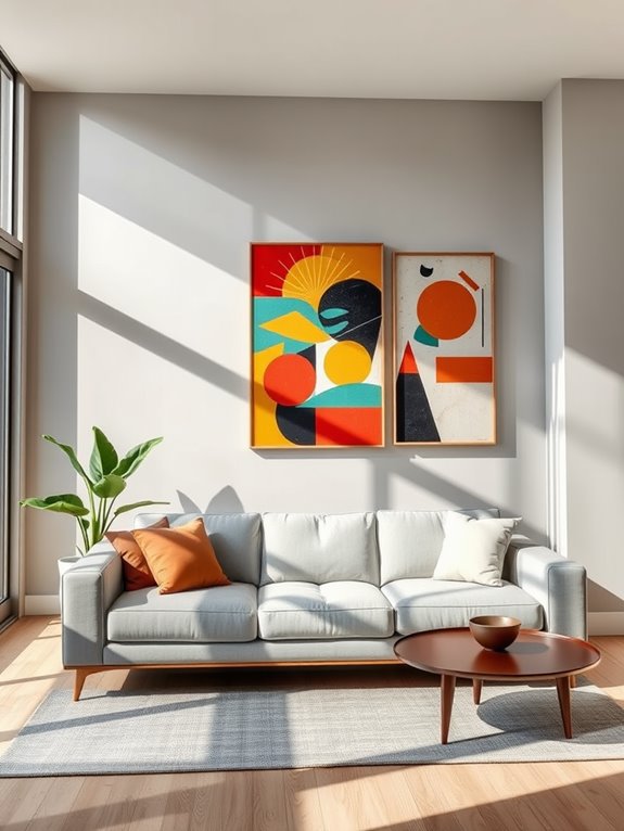mid century art enhances modernity