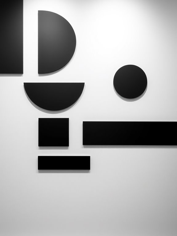 minimalist monochrome aesthetics