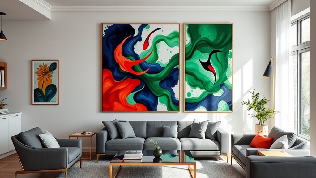 modern abstract wall art