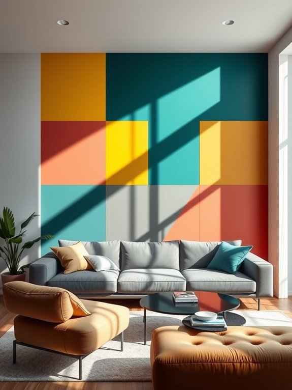 modern color theory design
