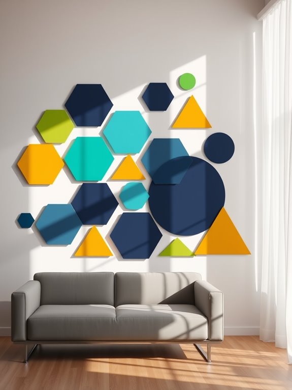 modern geometric design aesthetic