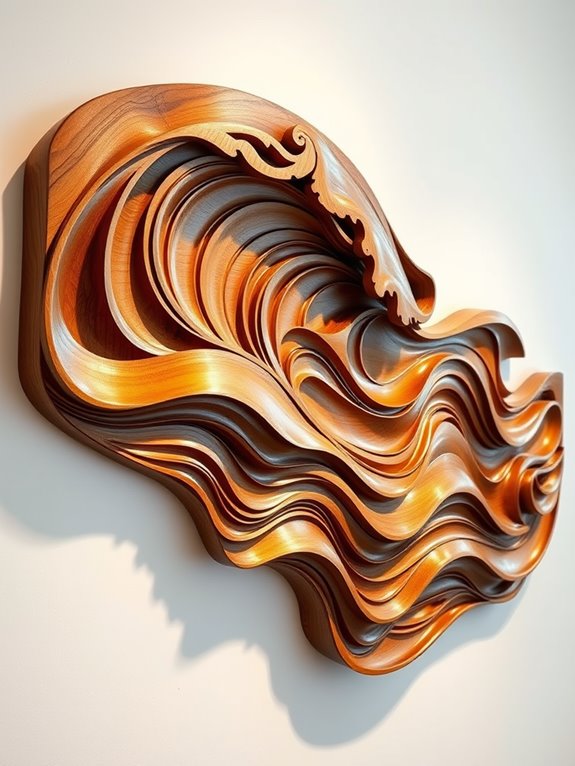 modern ocean wave art