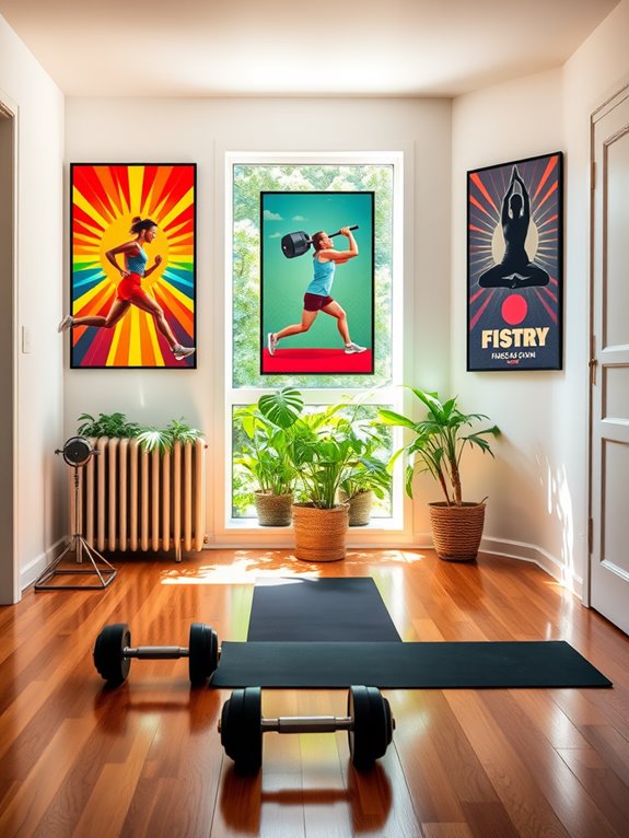 motivation through fitness visuals