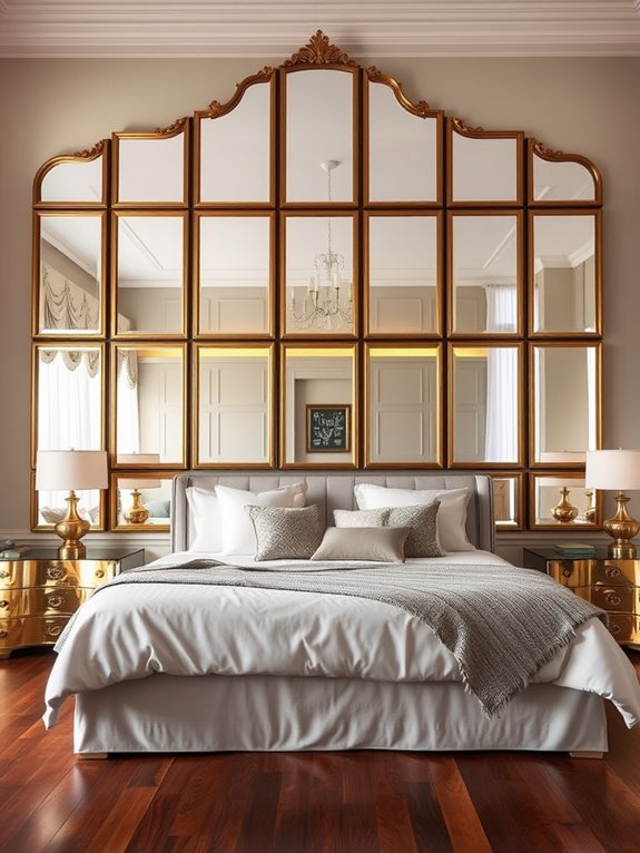 multi panel mirror designs