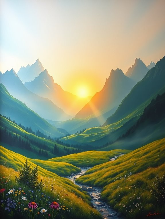 natural landscape tranquility themes
