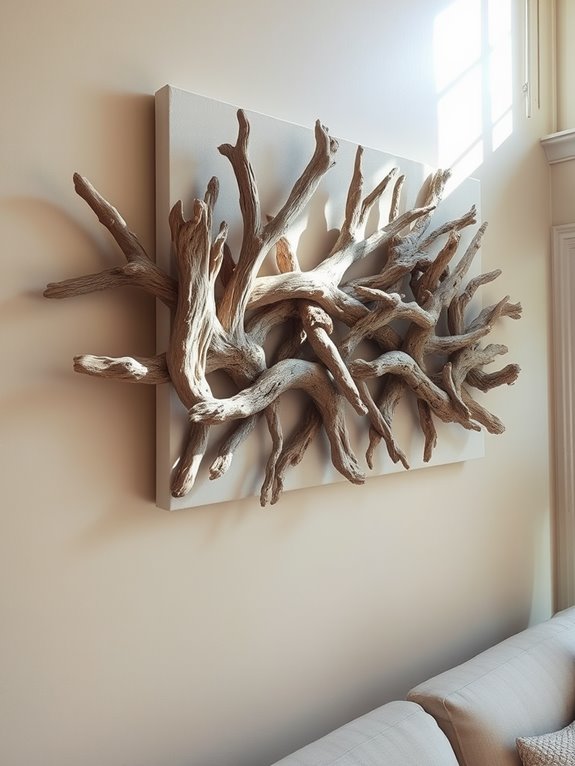 natural texture wall decor