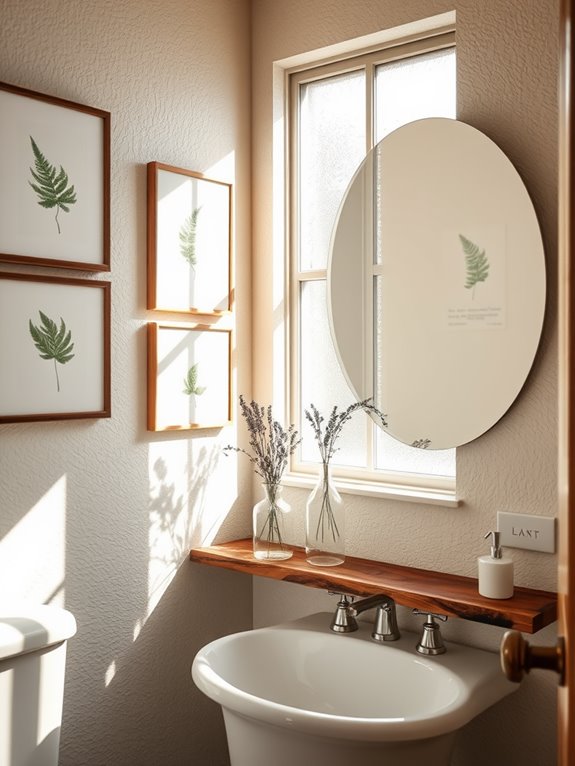 natural themed wall decorations