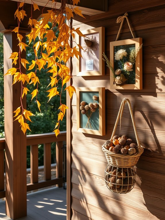nature inspired decorative hangings
