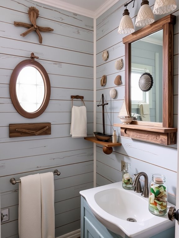 nautical rustic wood decor