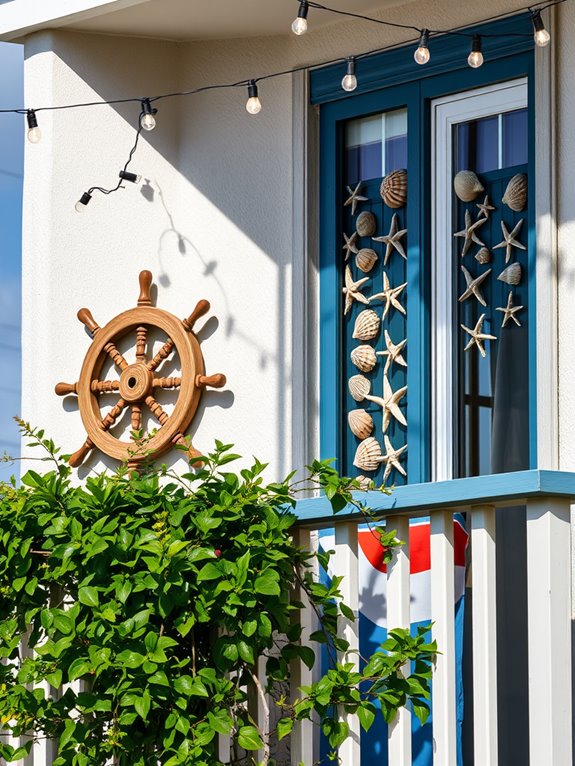 nautical themed decorative artwork