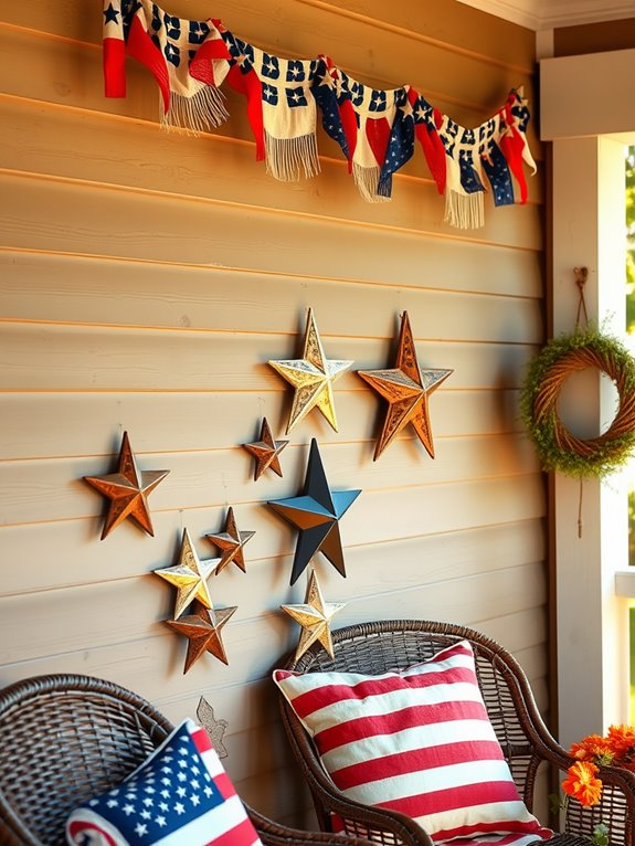 nostalgic american decorative elements