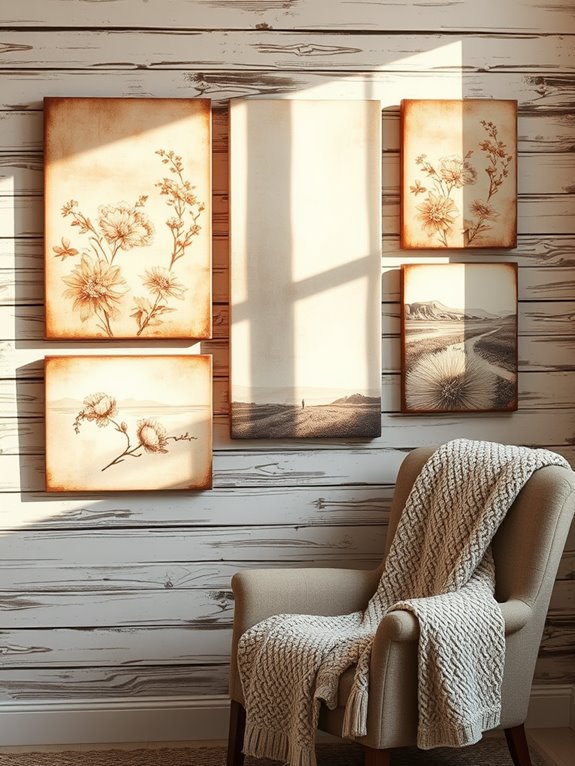 nostalgic cozy vintage prints