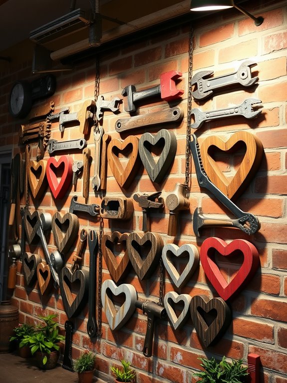 nostalgic craftsmanship tool decor