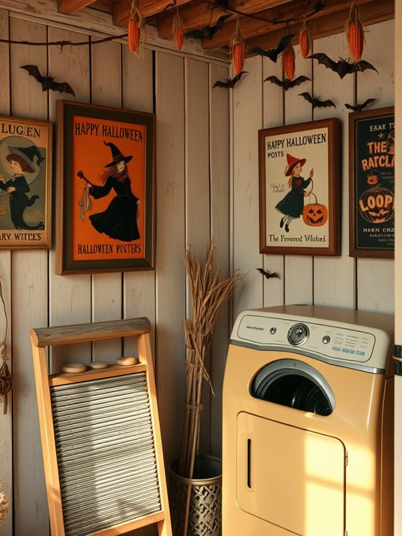 nostalgic halloween poster art