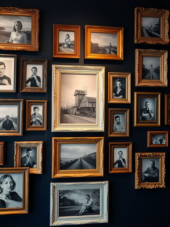 nostalgic vintage inspired frames